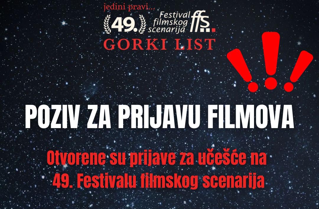 Poziv za prijavu filmova za 49. Festival filmskog scenarija u Vrnjačkoj Banji