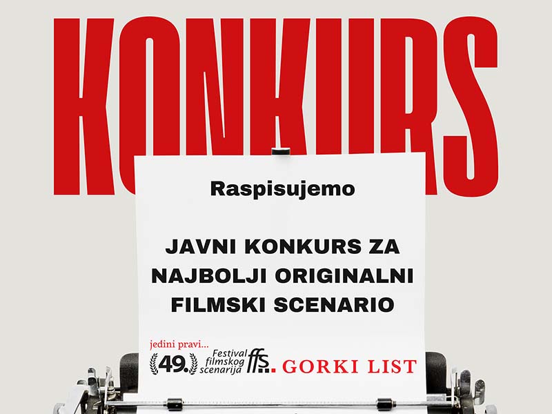 Javni konkurs radi prikupljanja predloga za finansiranje projekata ,,NAJBOLJI ORIGINALNI SCENARIO’’